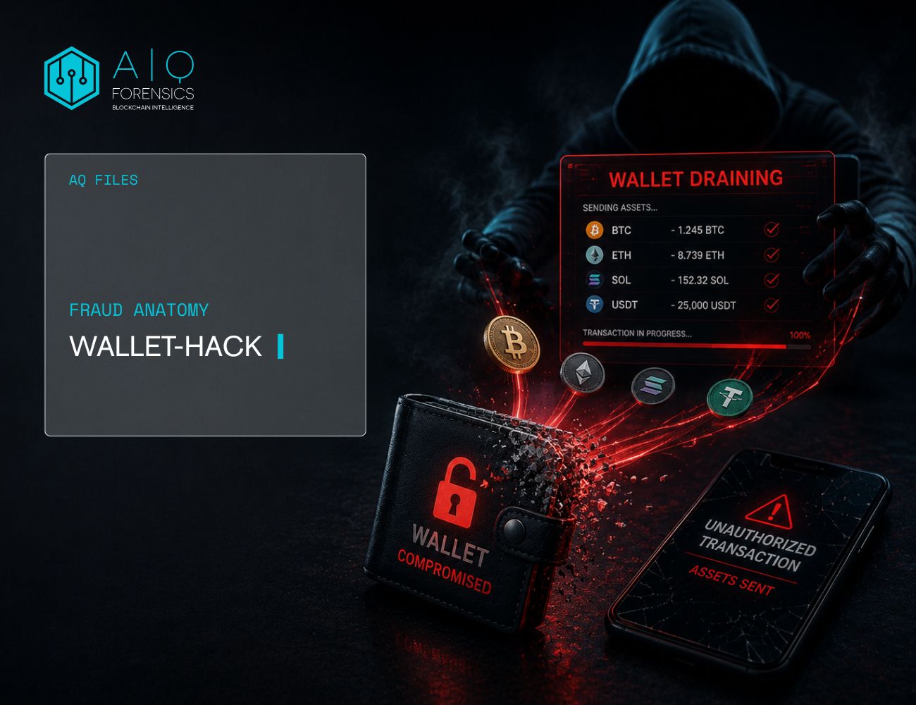 Anatomie eines Wallet-Hacks mit Wallet-Drainer