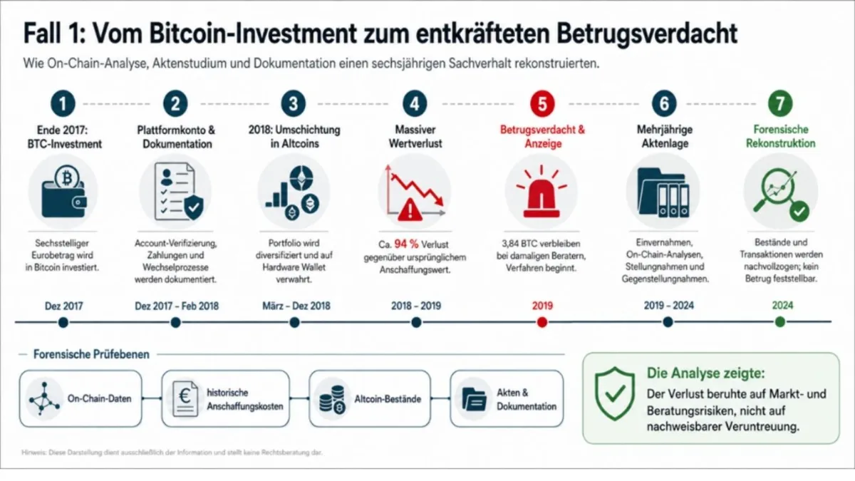 Sachverständiger für Blockchain-Forensik