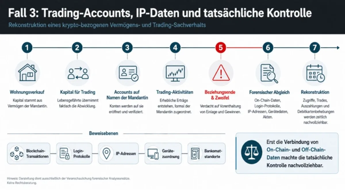 Sachverständiger für Blockchain-Forensik